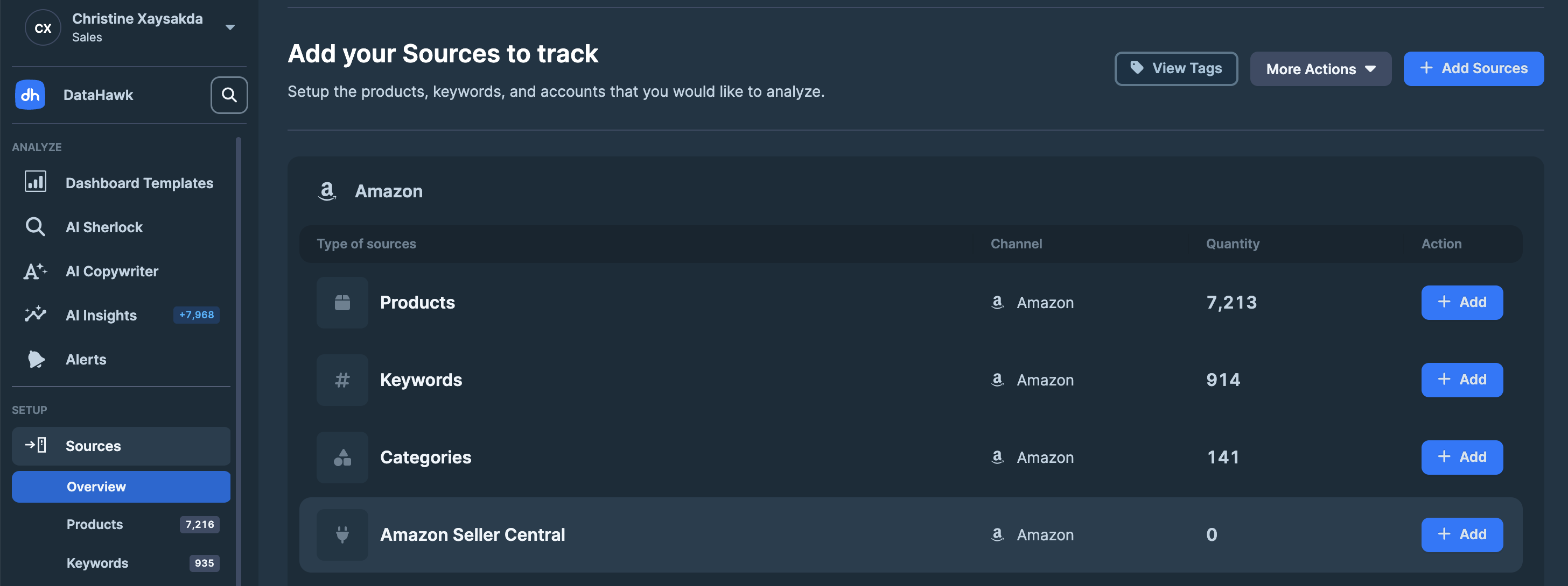 Seller Account 1